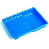 Plastic Tray , Blue 9"
