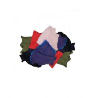 Cotton rags coloured 15kg bundle (unstitched)