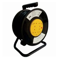 EBC10MT-UN Cable Reel 4G Universal Socket Lighted  Switched 10M Cable 