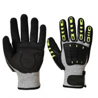 Impact Gloves, JF80B, Grey