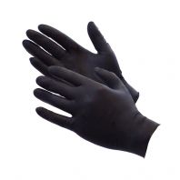 Sr1303 rubber gloves,type d, black
