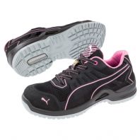 Puma Safety Shoes, Fuse 64411, Pink, Low Cut S1P 